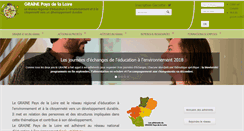 Desktop Screenshot of graine-pdl.org